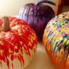 Crayoned Pumpkins