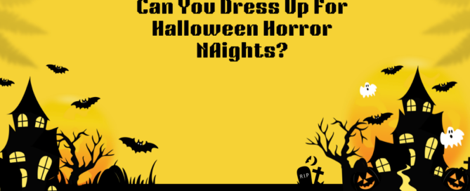 Can You Dress Up For Halloween Horror Nights?