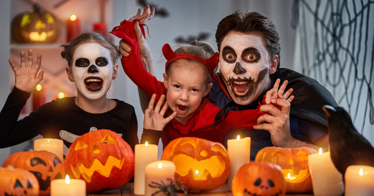 Classic Halloween Characters with a Friendly Twist