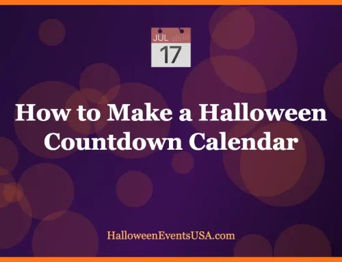 How to Make a Halloween Countdown Calendar (31 Days of Spooky Fun)