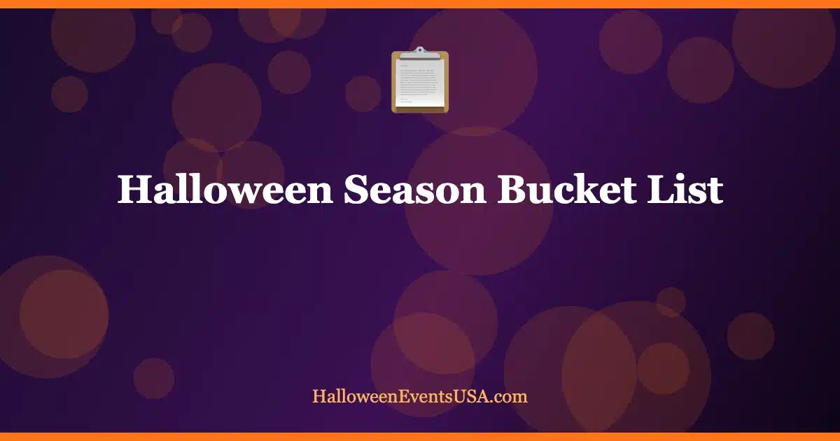 Things to do this halloween checklist Printable checklist of things to do this halloween season